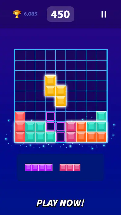 Fusion Block: Jeu de réflexion screenshot 1
