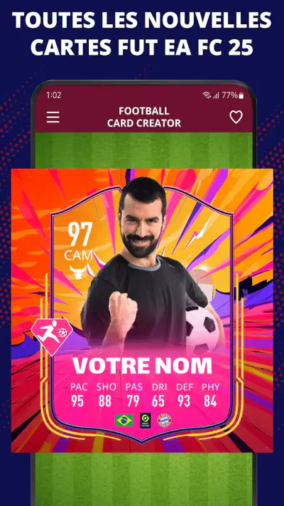 FUT Card Creator 25 screenshot 1