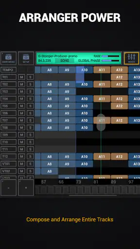 G-Stomper Producer: Music DAW screenshot 1