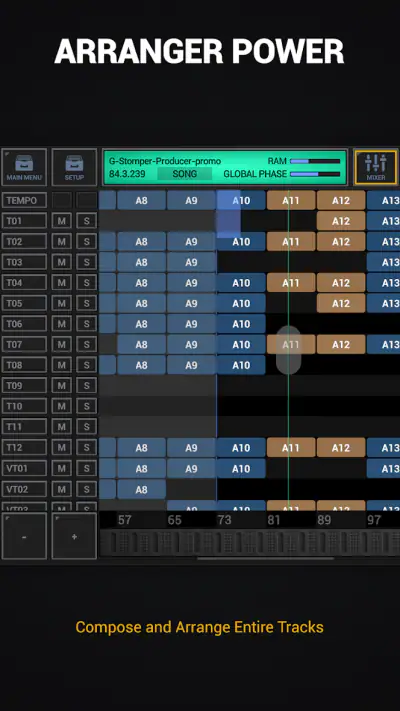 G-Stomper Producer: Music DAW screenshot 1