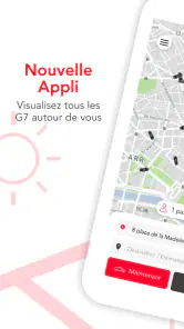 G7 TAXI Particulier - Paris screenshot