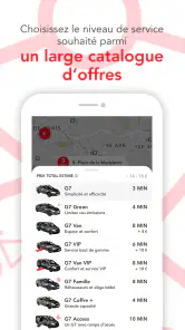 G7 TAXI Particulier - Paris screenshot
