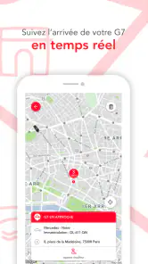 G7 TAXI Particulier - Paris screenshot