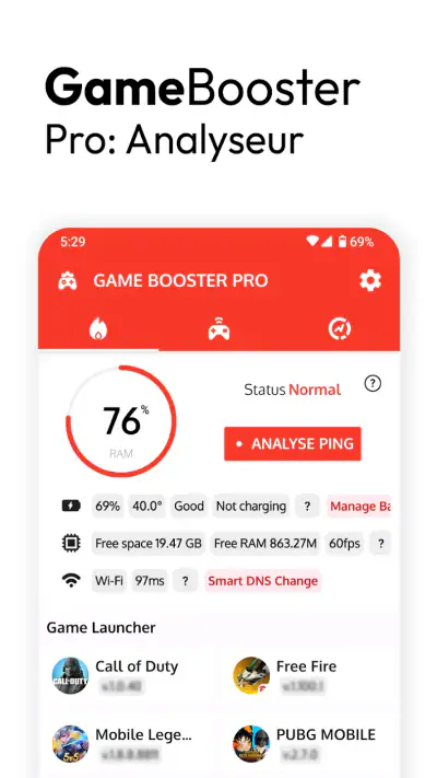 Game Booster Pro: Turbo Mode screenshot 1