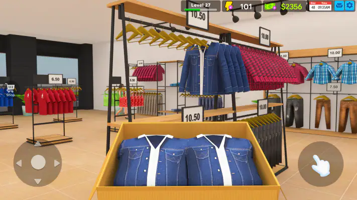 Garments Shop - Simulator Game screenshot 1
