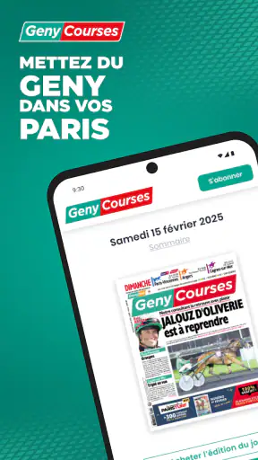 Geny Courses: pronostic quinté screenshot 1