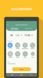 Gestion budget - dépenses screenshot
