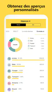 Gestion budget et dépenses screenshot 7