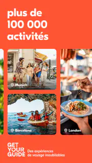 GetYourGuide : tours & billets screenshot 2
