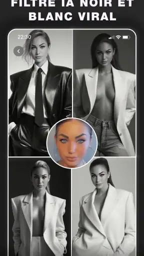 Glam AI: Éditeur Vidéo & Photo screenshot 1