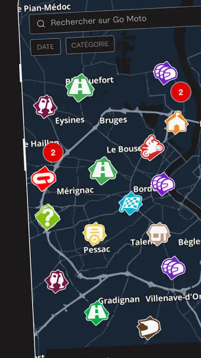 Go Moto - Événements moto screenshot 1