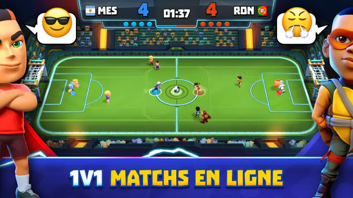Goal Battle - Jeux de Foot screenshot 1