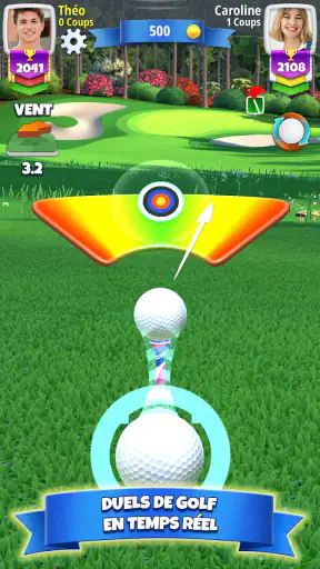 Golf Clash - Jeu de golf screenshot 1