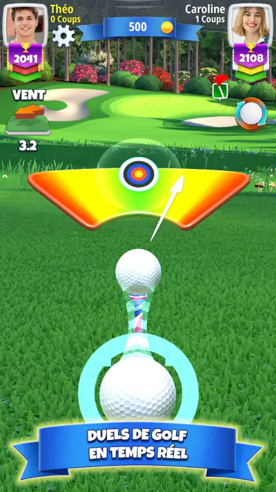 Golf Clash - Jeu de golf screenshot 1