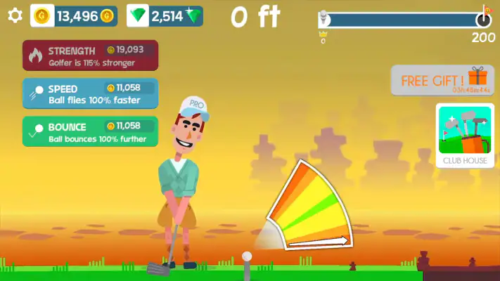 Golf Orbit - Jeux de golf screenshot 1