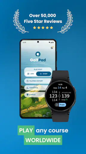 Golf Pad: Golf GPS & Scorecard screenshot 1