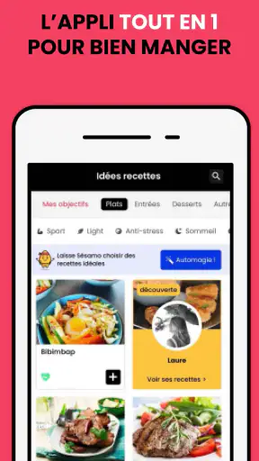 GoodSesame, recette healthy screenshot 1
