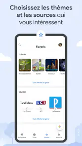 Google Actualités screenshot