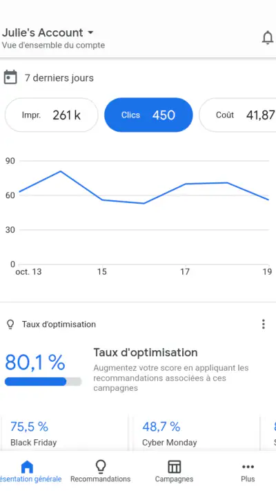Google Ads screenshot 1