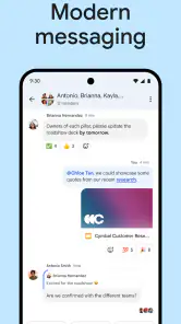 Google Chat screenshot