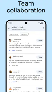 Google Chat screenshot
