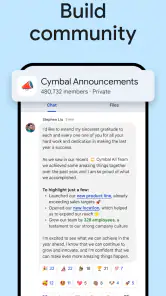 Google Chat screenshot