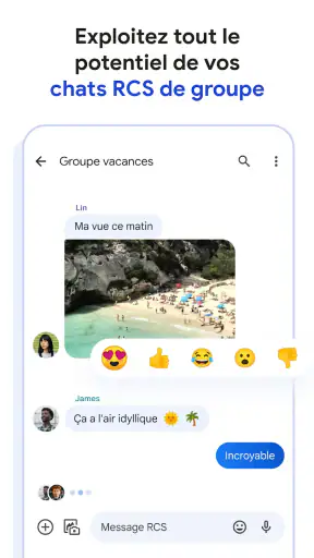 Google Messages screenshot 1