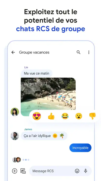 Google Messages screenshot 1