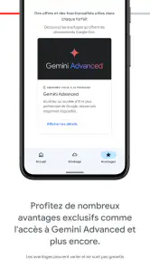 Google One screenshot