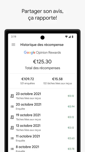 Google Opinion Rewards screenshot 1