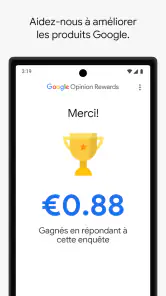 Google Opinion Rewards screenshot