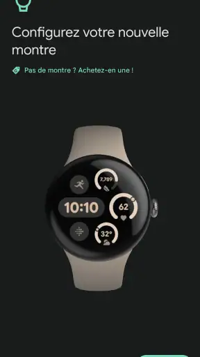 Google Pixel Watch screenshot 1