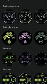 Google Pixel Watch screenshot