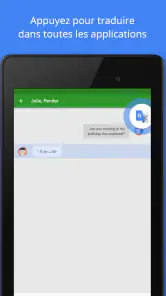 Google Traduction screenshot