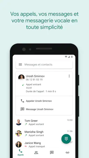 Google Voice screenshot 1