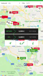 GPL, CNG,  GNV, GNL et colonne screenshot