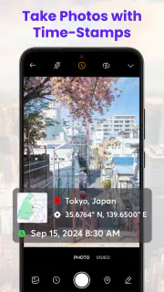GPS Camera - Timestamp Photo screenshot 1