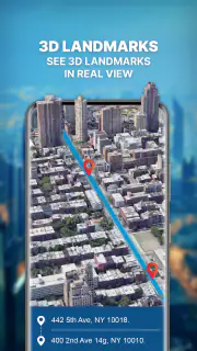 GPS Maps Navigation: GPS route screenshot 8