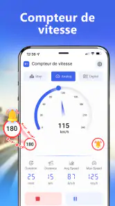 GPS navigation, Vivre Terre screenshot