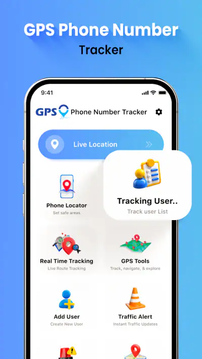 GPS Phone Number Tracker screenshot 1