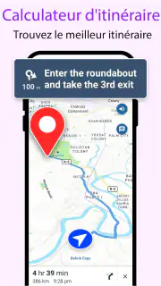 GPS Satellite voir Terre Carte screenshot 7