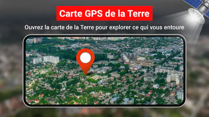 GPS Terre Carte La navigation screenshot 1