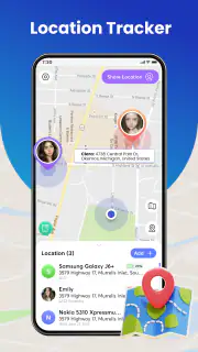 Phone Tracker & GPS Location screenshot 1