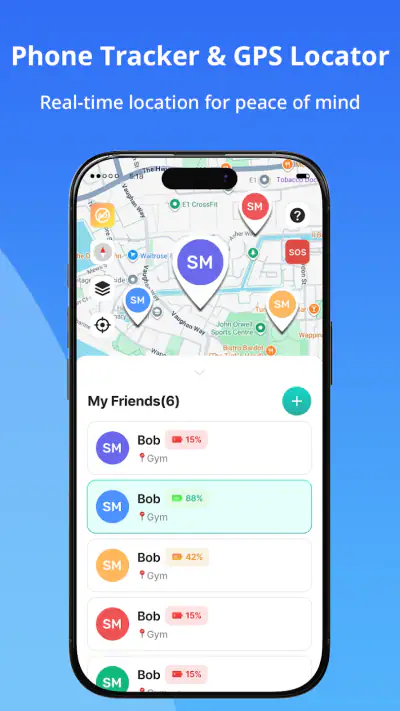GPS Tracker: Find My Family screenshot 1