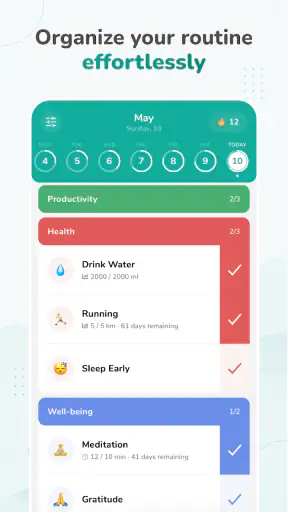 Habitude: Habitudes & Routine screenshot 1