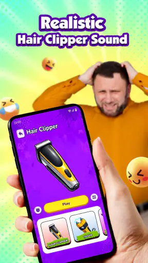 Haircut & Taser Prank Sounds screenshot 1