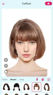 Hairstyle Try On - AI coiffeur screenshot 7
