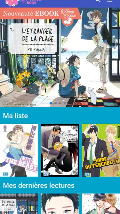 Hana Book : E-book Yaoi screenshot 1