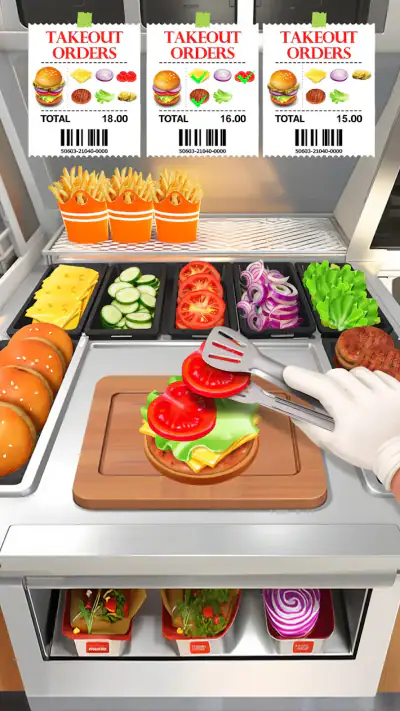 Happy Diner Story: Cooking screenshot 1