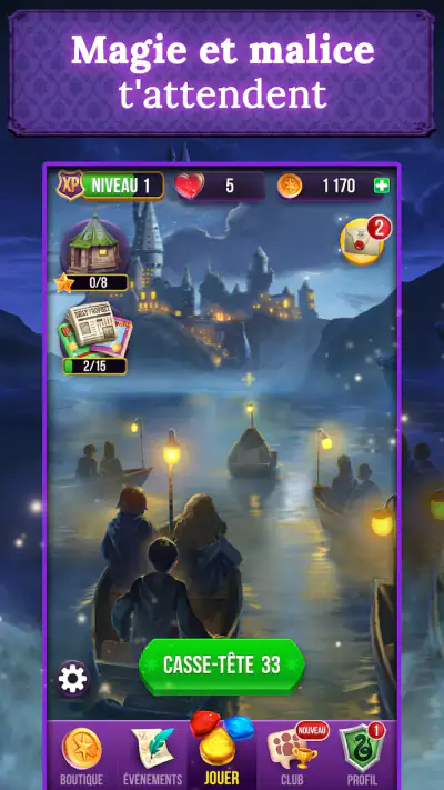 Harry Potter : Énigmes & Sorts screenshot 1